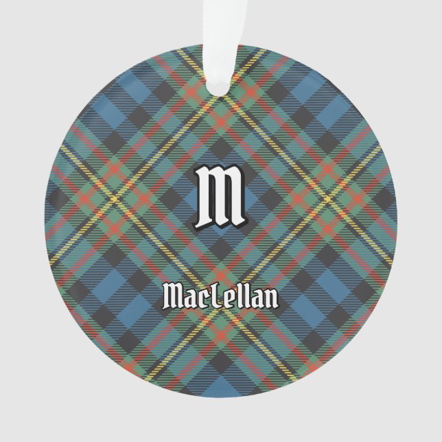 Clan MacLellan Ancient Tartan Ornament (Vorderseite)