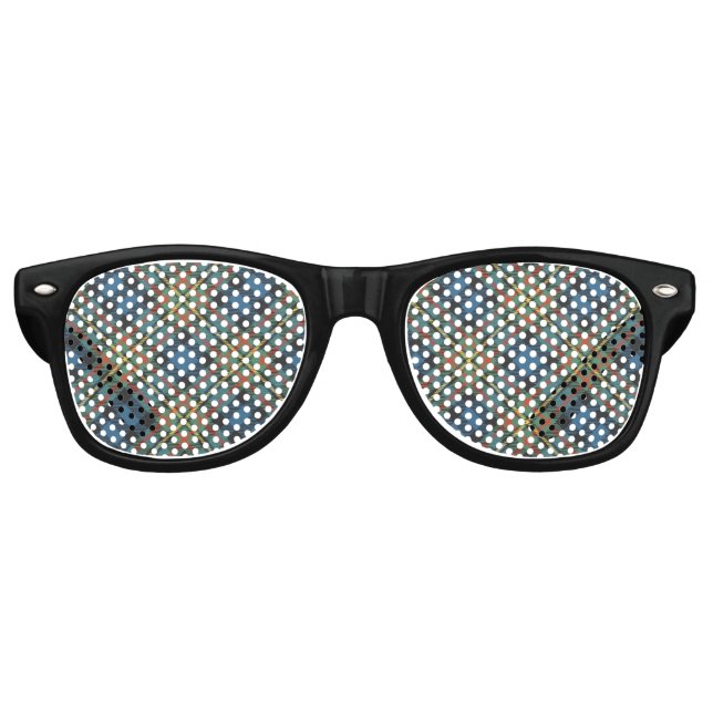 Clan MacLellan Ancient Tartan Partybrille (Vorderseite)