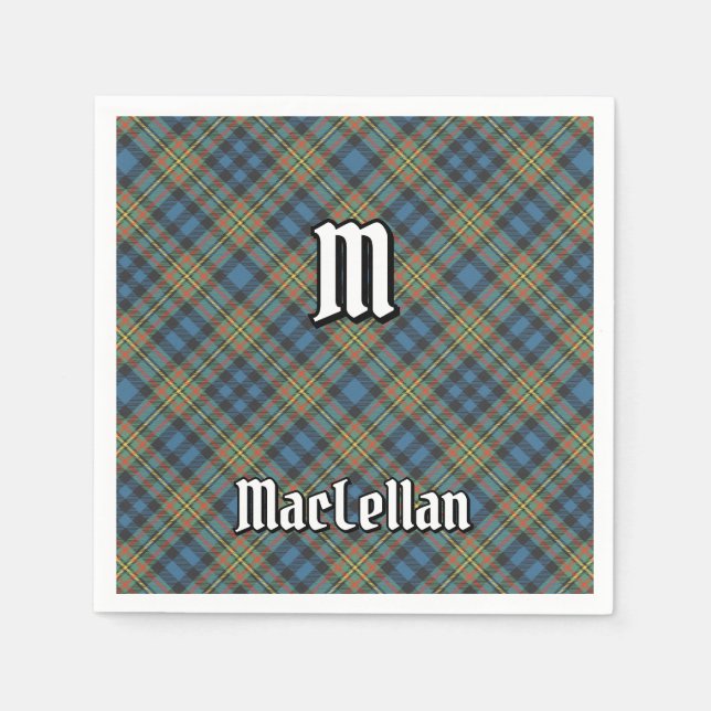 Clan MacLellan Ancient Tartan Serviette (Vorderseite)
