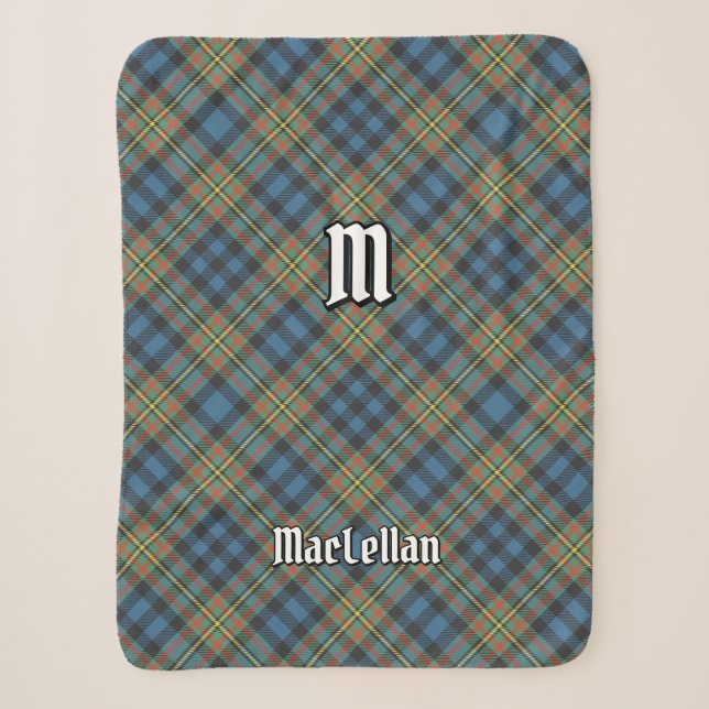 Clan MacLellan Ancient Tartan Sherpadecke (Vorderseite)
