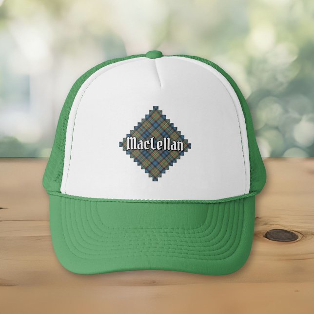 Clan MacLellan Ancient Tartan Truckerkappe (Von Creator hochgeladen)