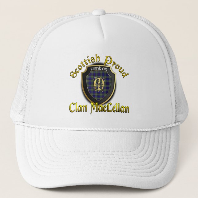 Clan MacLellan Scottish Dynsty Cap Truckerkappe (Vorderseite)