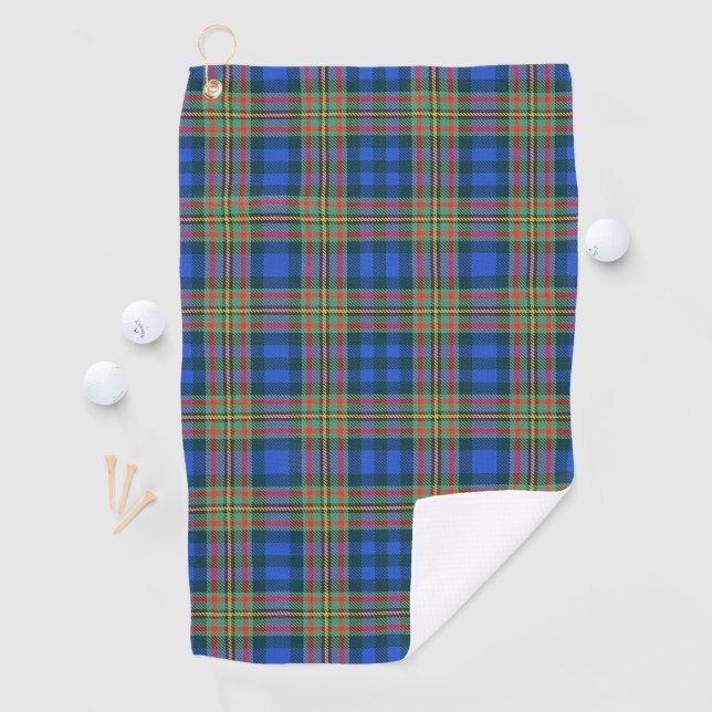 Clan MacLellan ScottishTartan Golfhandtuch (Insitu)