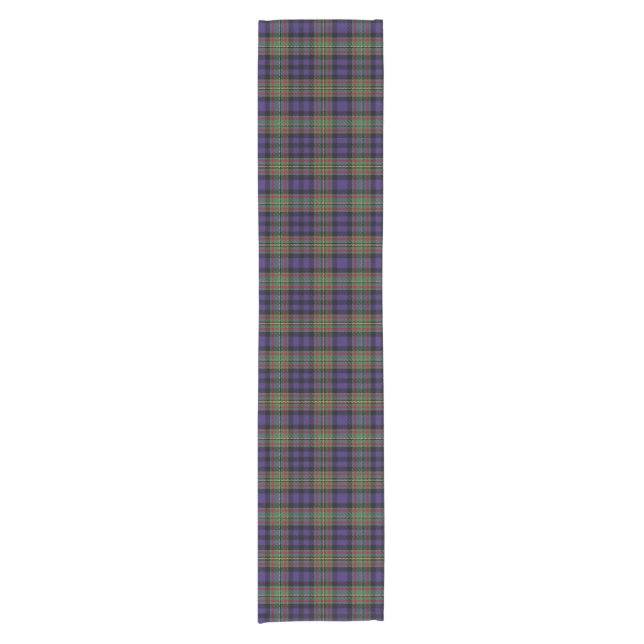 Clan MacLellan Tartan Kurzer Tischläufer (Vorderseite)