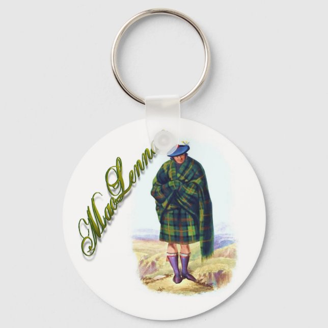 Clan MacLennan Scottish Dream Schlüsselanhänger (Vorderseite)