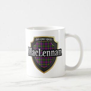 Clan MacLennan Scottish Dynsty Tartan Tasse Cups