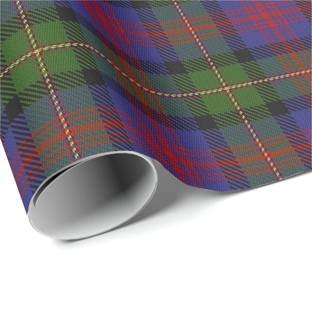 Clan MacLennan ScottishTartan Geschenkpapier (Rolleneckpunkt)