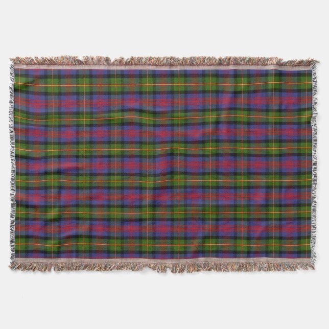 Clan MacLennan Tartan Decke (Vorderseite)