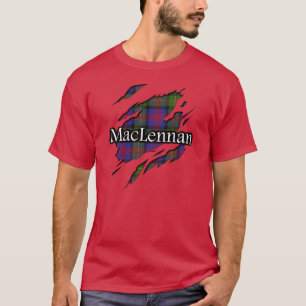 Clan MacLennan Tartan-Geist-Shirt T-Shirt