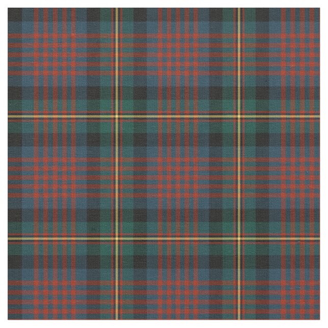 Clan MacLennan Tartan Stoff (Nahaufnahme)