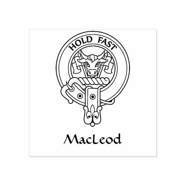 Clan MacLeod [Bearbeiten] Wappen Gummistempel (Prägung)