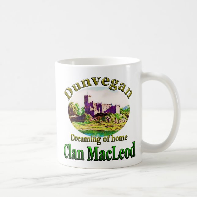 Clan MacLeod Dunvegan Castle Cup Tasse (Rechts)