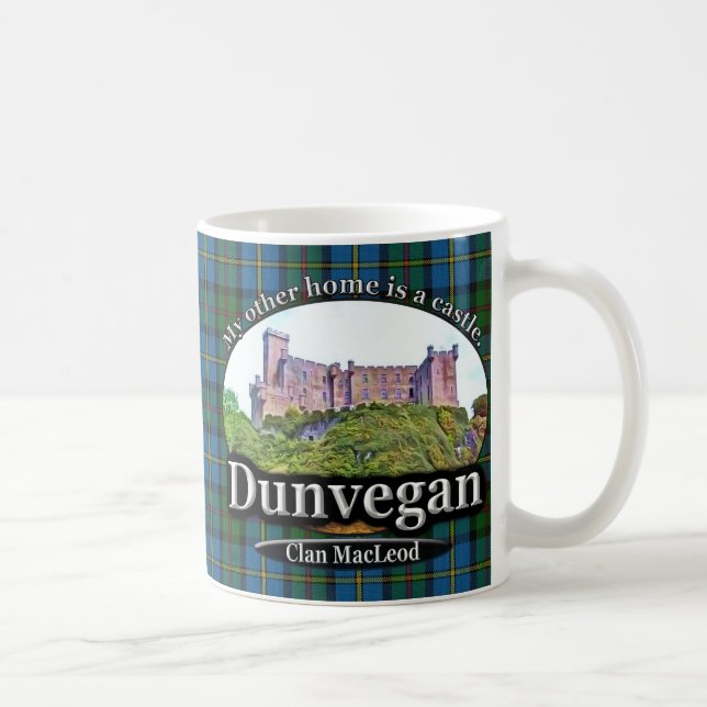 Clan MacLeod Dunvegan Schloss Schottland Tasse (Rechts)