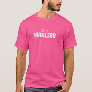 Clan Macleod Familie Nachname Schottisches Erbe T-Shirt