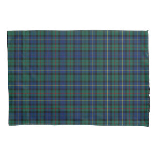Clan MacLeod Grün und Blau Schottischer Plaid Kissenbezug