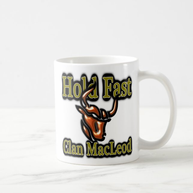 Clan MacLeod Hold Fast Scottish Celebration Cup Kaffeetasse (Rechts)
