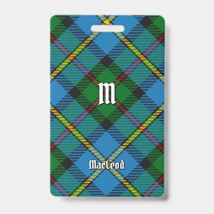 Clan MacLeod Hunting Tartan Ausweis