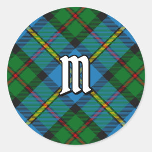 Clan MacLeod Hunting Tartan Runder Aufkleber