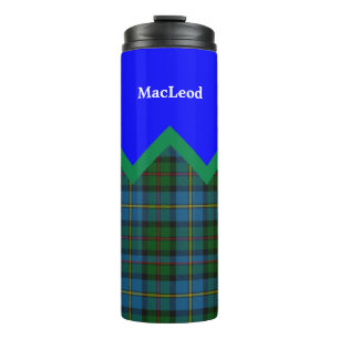 Clan MacLeod Kariert Custom Thermal Tumbler Thermosbecher