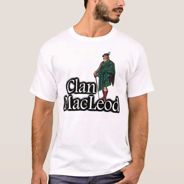 Clan MacLeod Old Scotland T-Shirt (Vorderseite)