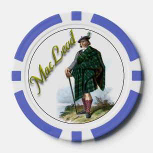 Clan MacLeod schottische TraumPoker-Chips Pokerchips