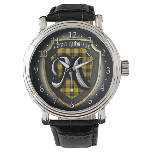 Clan MacLeod Scotland Celebration Watch Armbanduhr (Vorderseite)