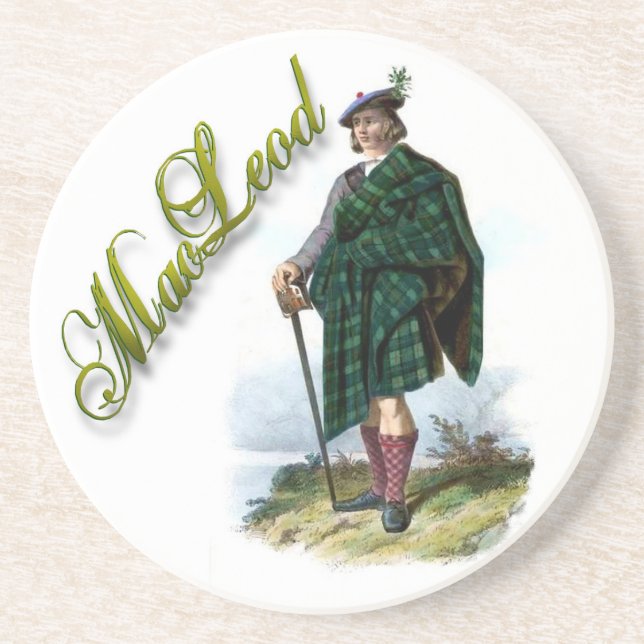 Clan MacLeod Scottish Dream Untersetzer (Vorne)