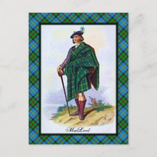 Clan MacLeod Scottish Dreams Postcard Postkarte