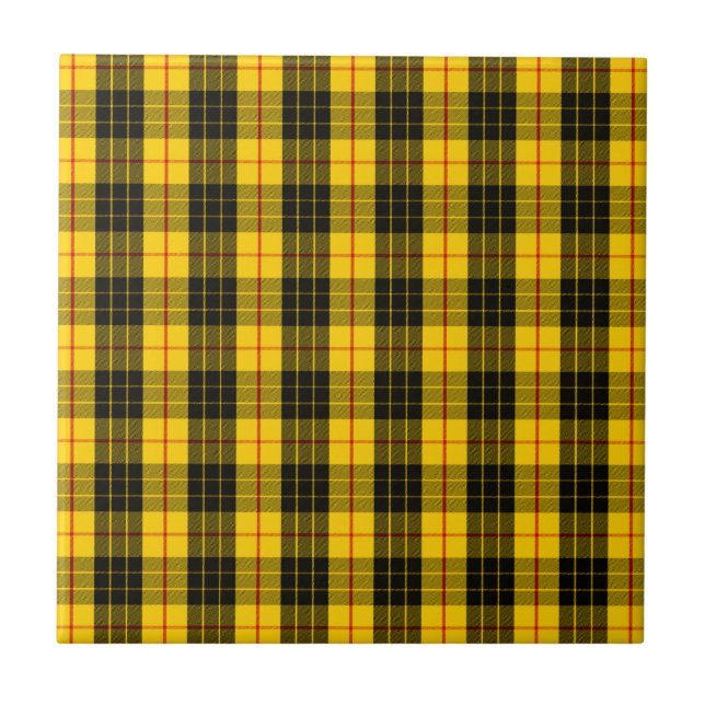 Clan MacLeod Tartan Fliese (Vorderseite)