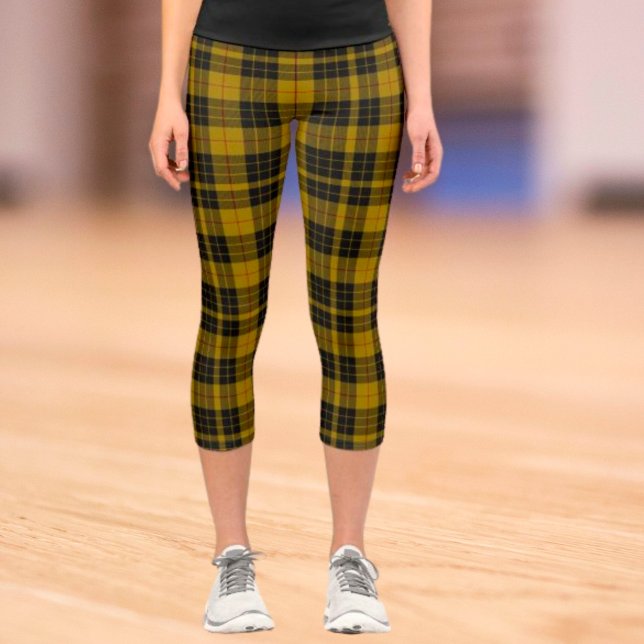 Clan MacLeod Tartan Kariert Capri Leggings (Von Creator hochgeladen)