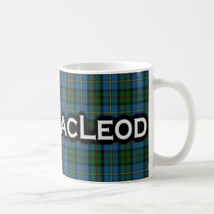 Clan MacLeod Tartan Scottish Tasse