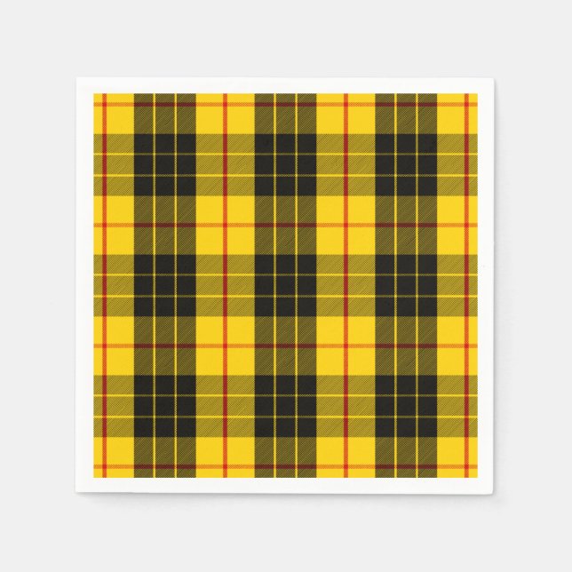 Clan Macleod Tartan Serviette (Vorderseite)