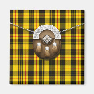 Clan MacLeod Tartan und Sporran Magnet