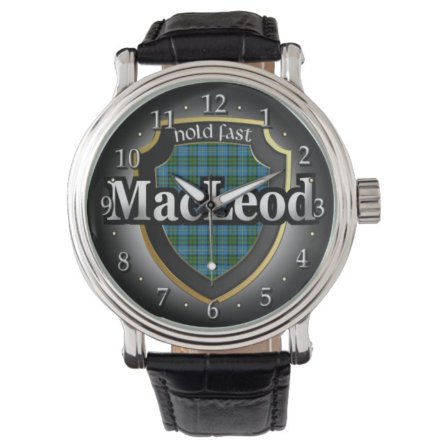 Clan MacLeod von Harris Scotland Celebration Watch Armbanduhr (Vorderseite)