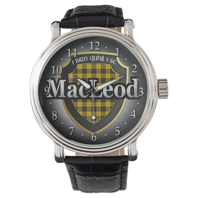 Clan MacLeod von Lewis Scotland Celebration Watch Armbanduhr (Vorderseite)