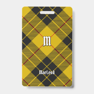 Clan Macleod von Lewis Tartan Ausweis