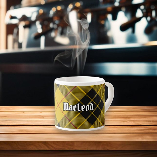 Clan Macleod von Lewis Tartan Espressotasse (Von Creator hochgeladen)