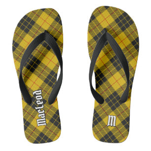 Clan Macleod von Lewis Tartan Flip Flops