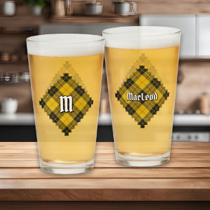 Clan Macleod von Lewis Tartan Glas