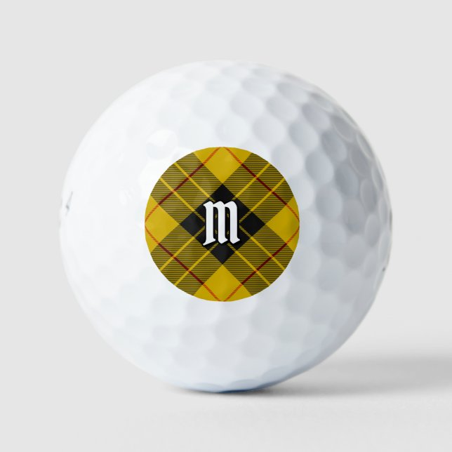 Clan Macleod von Lewis Tartan Golfball (Vorderseite)