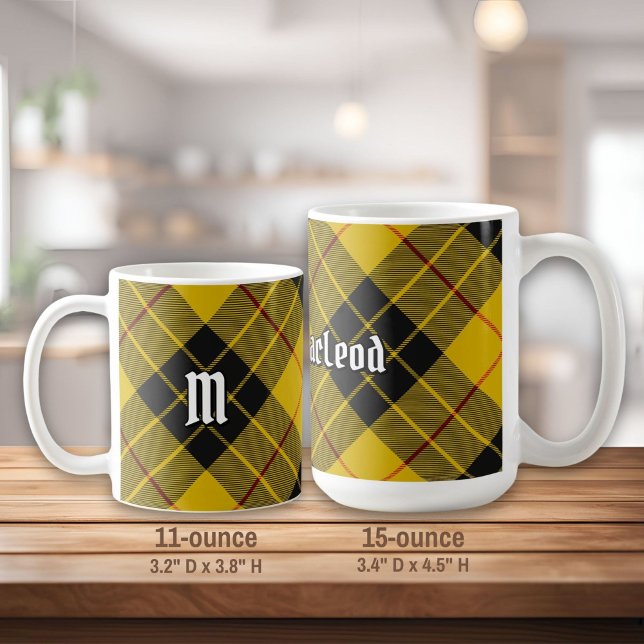 Clan Macleod von Lewis Tartan Kaffeetasse (Von Creator hochgeladen)