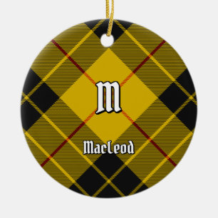 Clan Macleod von Lewis Tartan Keramik Ornament