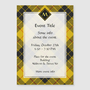 Clan Macleod von Lewis Tartan Magnetkarte