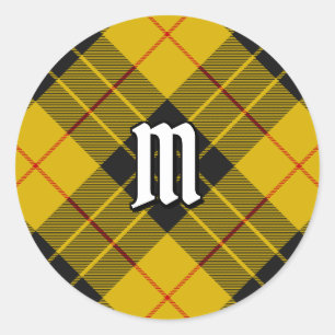 Clan Macleod von Lewis Tartan Runder Aufkleber