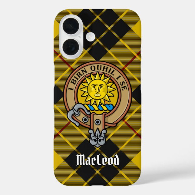 Clan MacLeod von Lewis Wappen Case-Mate iPhone Hülle (Rückseite)