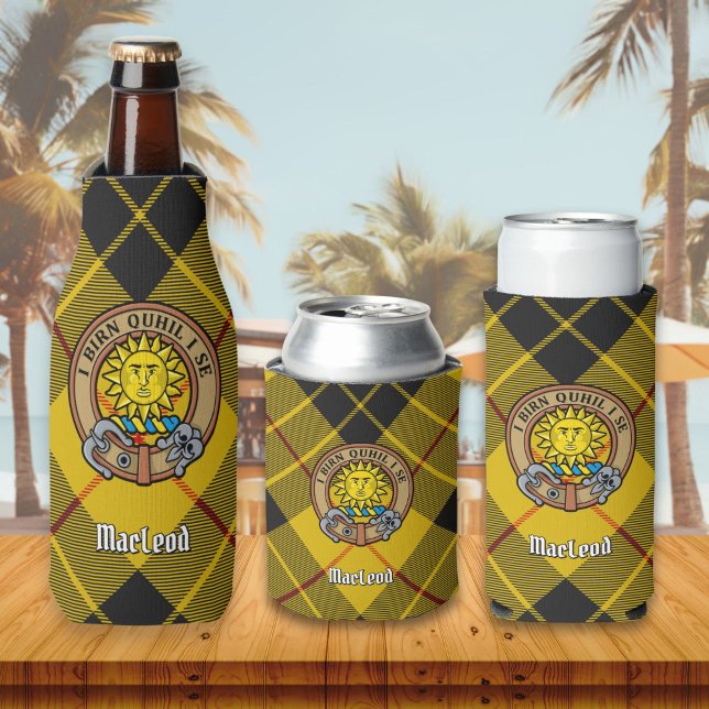 Clan MacLeod von Lewis Wappen Flaschenkühler (Von Creator hochgeladen)