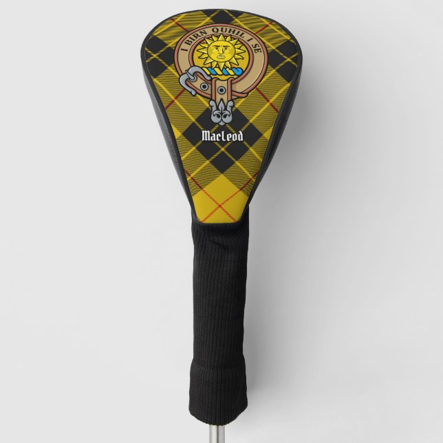 Clan MacLeod von Lewis Wappen Golf Headcover (Vorderseite)