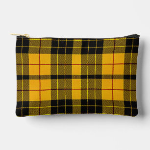 Clan MacLeod von Lewis Yellow Black Scottish Tarta Zubehörtasche