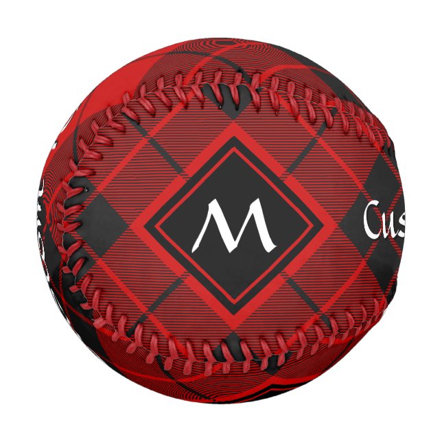 Clan Macleod von Raasay Tartan Baseball (Vorderseite Links)
