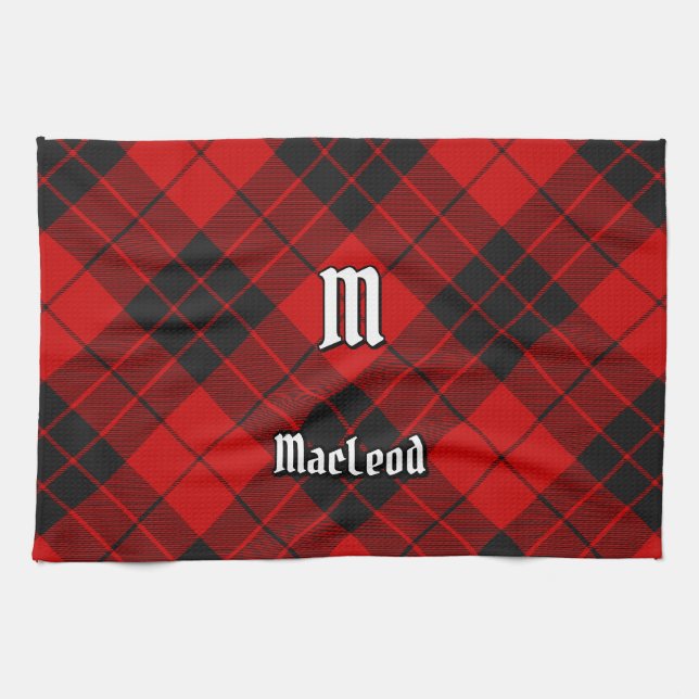 Clan Macleod von Raasay Tartan Geschirrtuch (Horizontal)